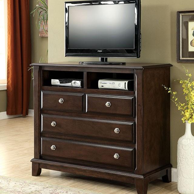 Furniture of America Litchville 4-Drawer Media Chest CM7383TV IMAGE 1